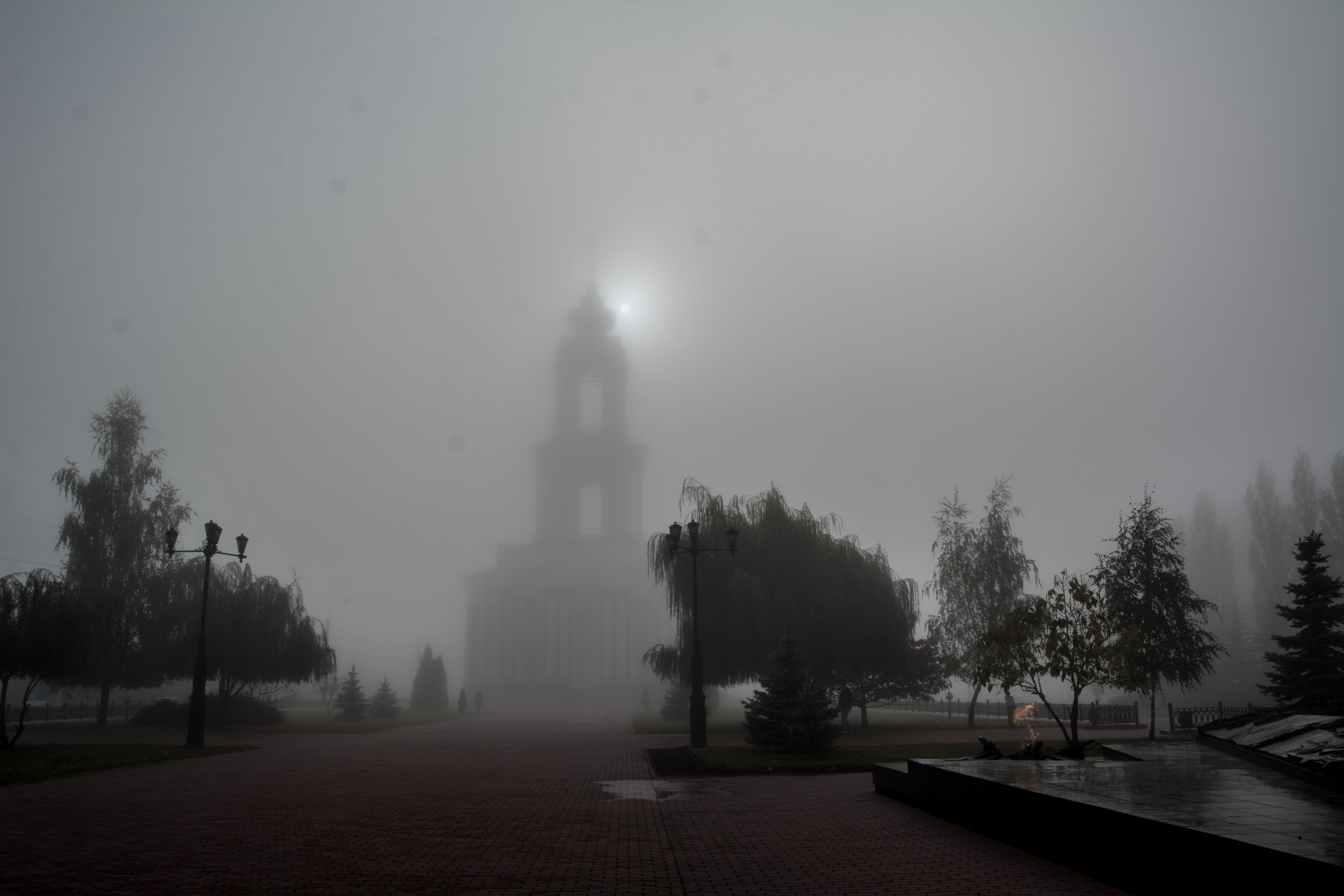 Курян предупредили об опасном тумане в Пасхальную ночь