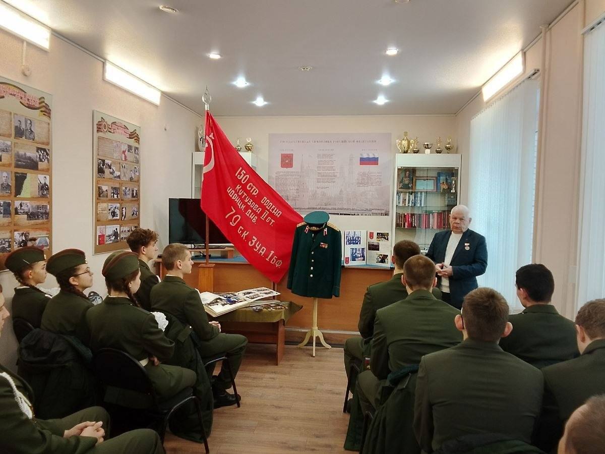 К 100-летию Николая Преснякова на Посту №1 Курска прошло памятное мероприятие