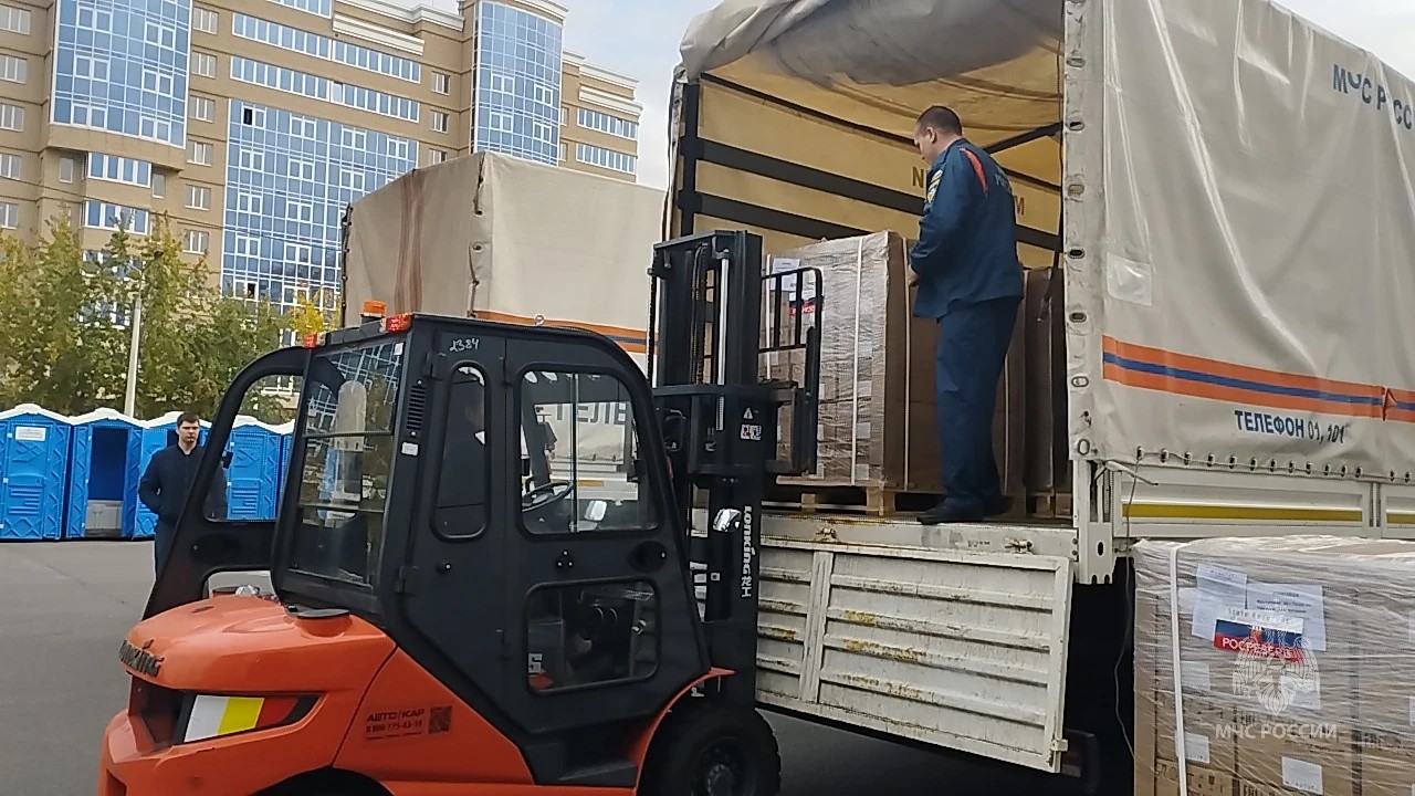 Курская область получила десять тонн грузов со складов Росрезерва