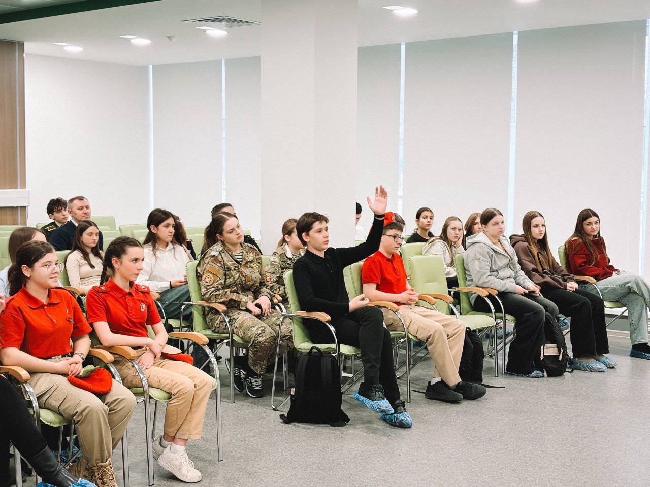 Юные куряне осваивают роль военкоров в «Зарнице 2.0»