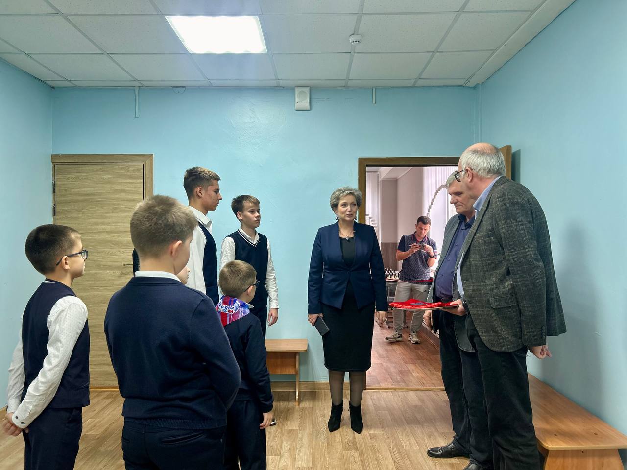 В школе №50 Курска открылся шахматный клуб