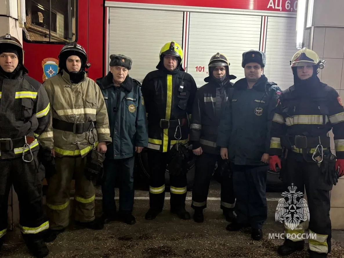 Пожарные спасли 63-летнего курянина от гибели в огне