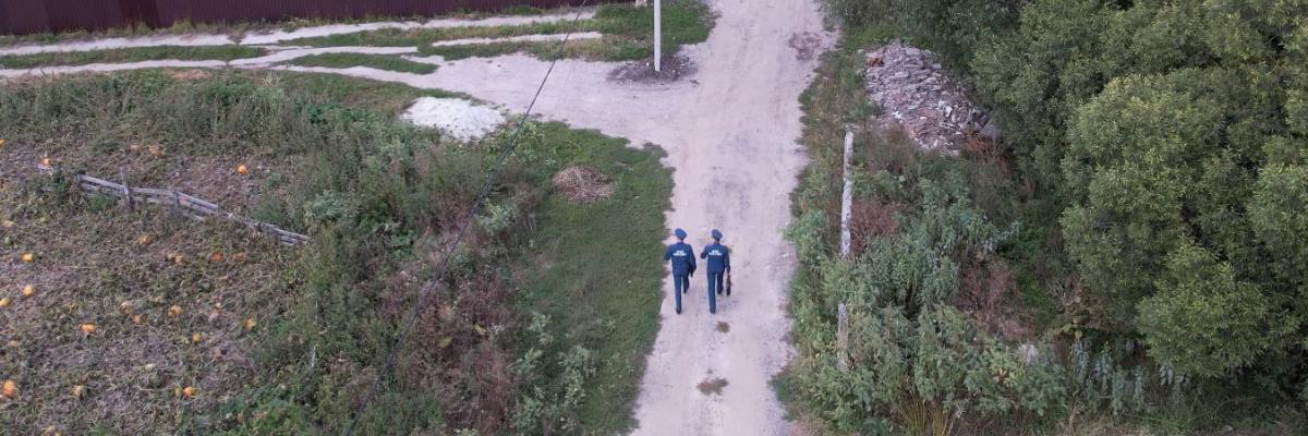 За пожарной обстановкой в Курске следят беспилотники