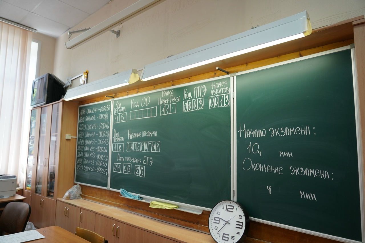 В Курске 1183 выпускника сдают ЕГЭ по истории, литературе и химии