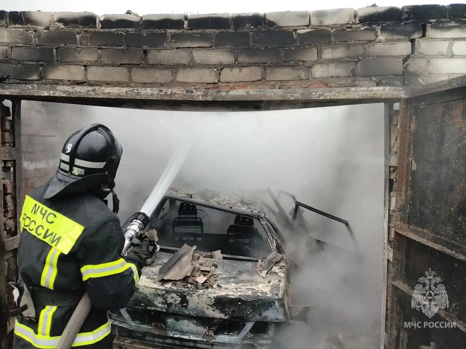В Курской области во время пожара погиб 74-летний мужчина