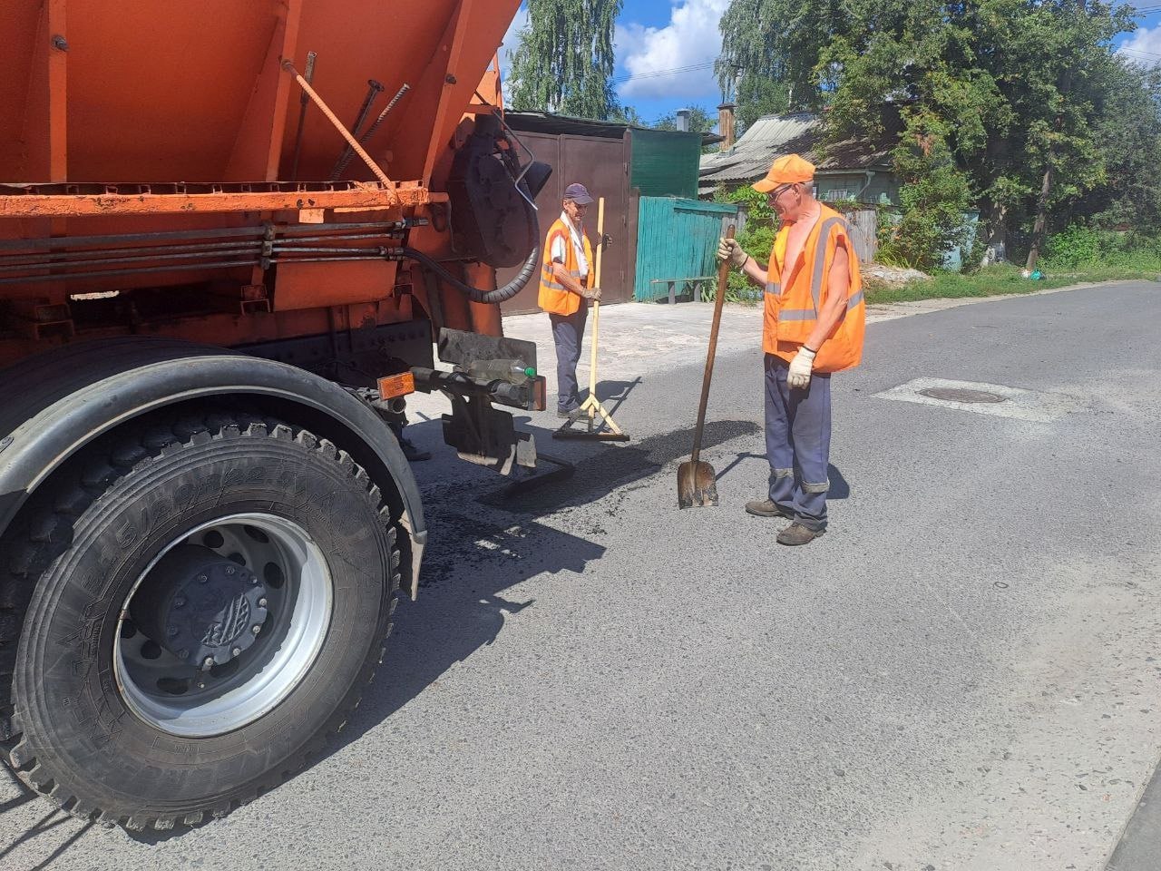 На ямочный ремонт в Курске в 2025 году направлено порядка 46,2 млн рублей