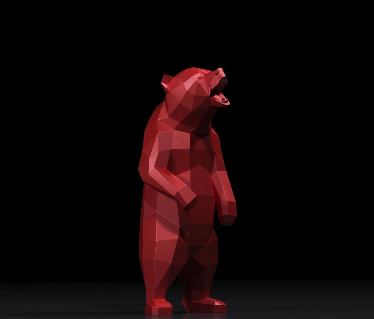Умелец из Курска создал скульптуру медведя