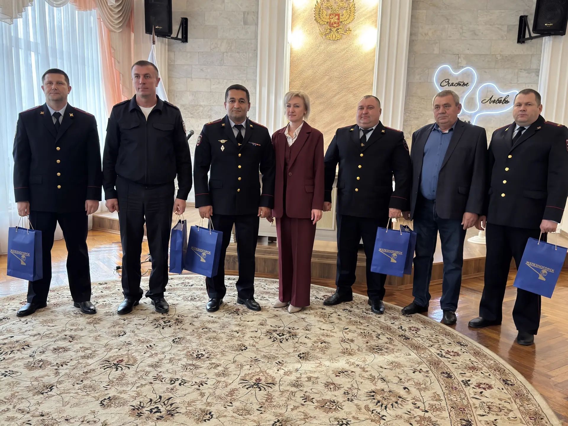 В Курской области чествовали отцов-правоохранителей
