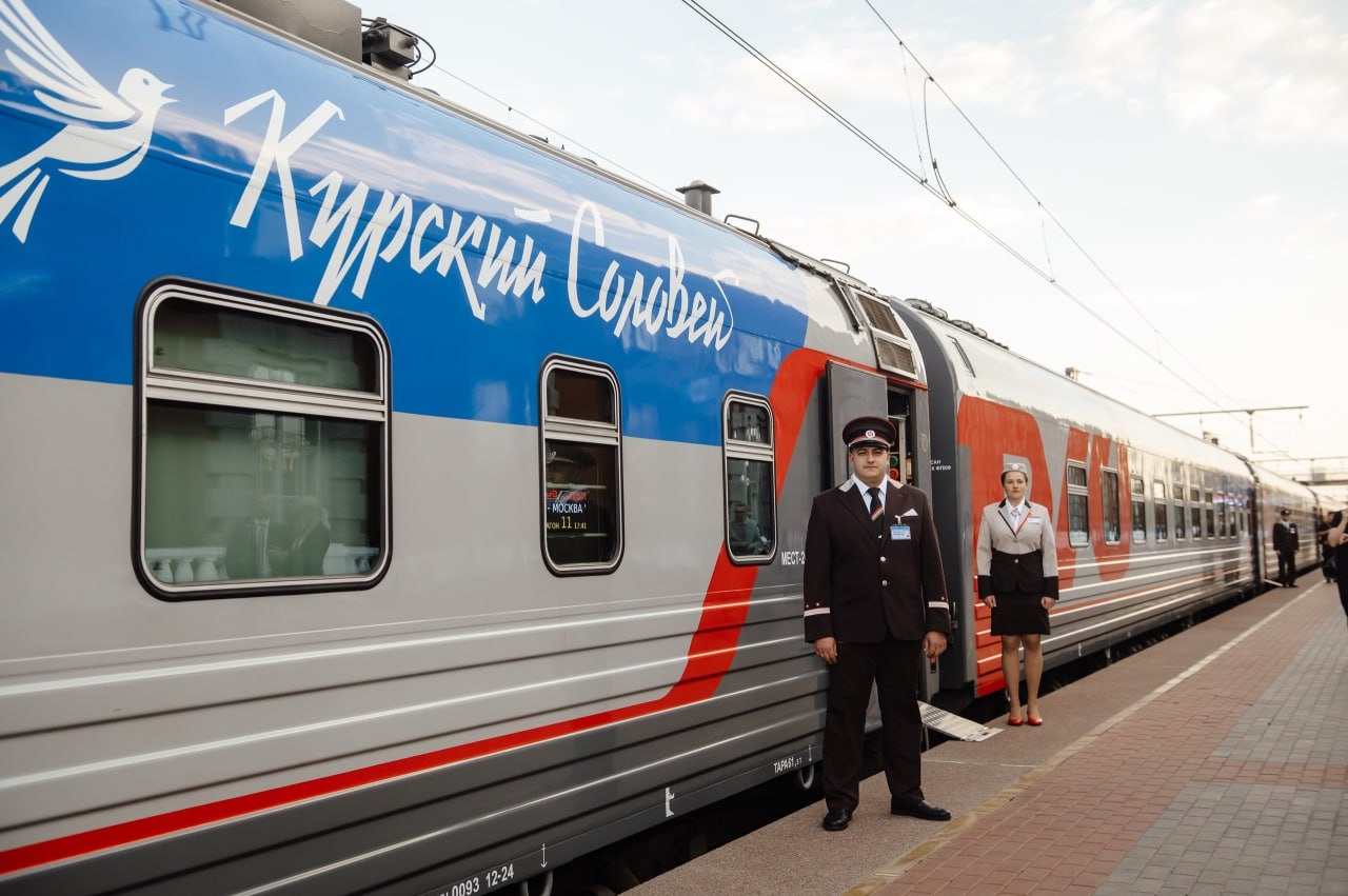 Фирменный поезд «Курский соловей» за год перевез 468 тысяч пассажиров