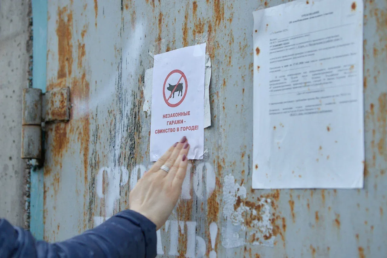 Курск становится чище: молодёжь против незаконных гаражей