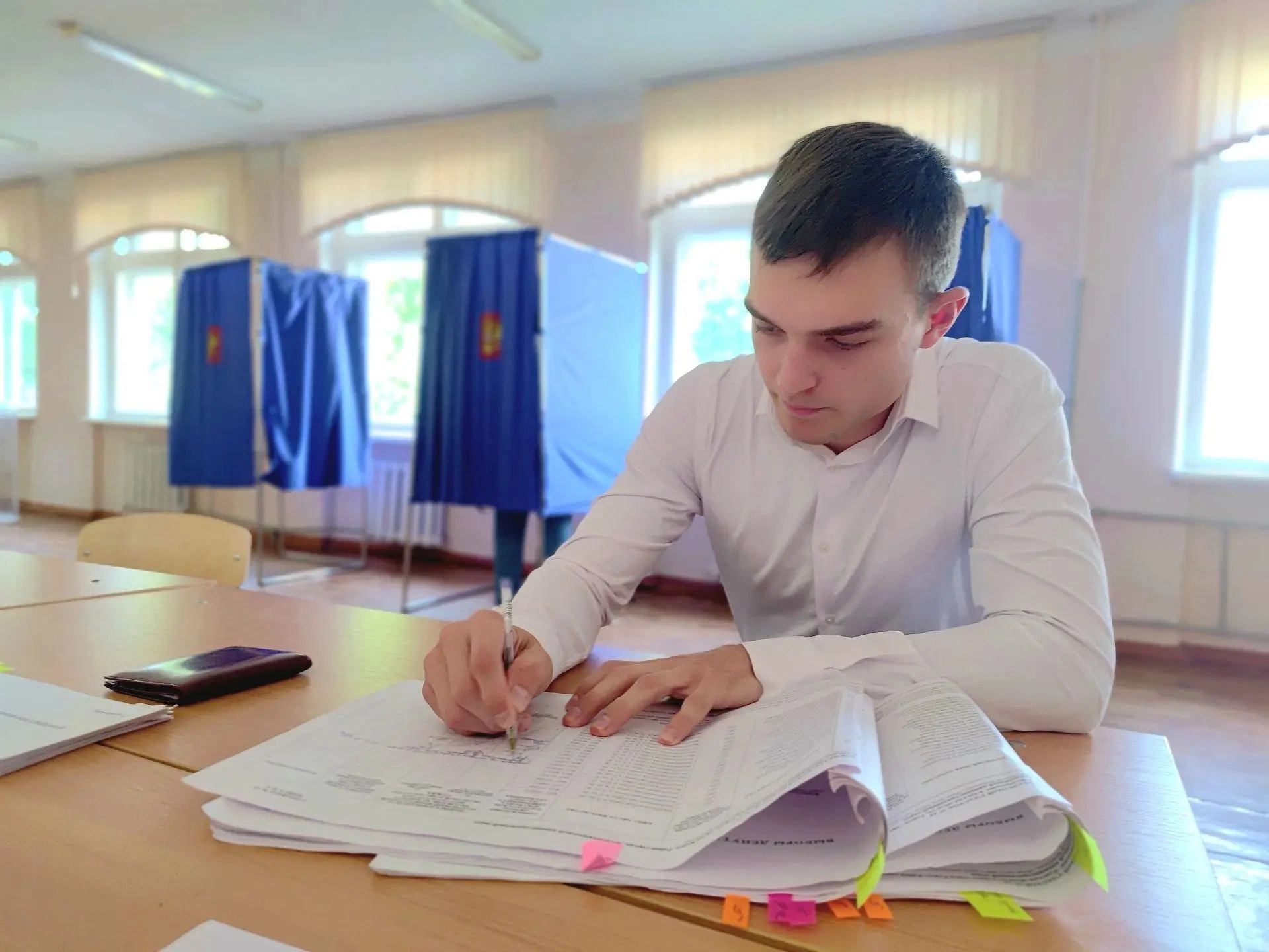 В разгаре второй день основного периода голосования на выборах депутатов Государственной и Курской областной Дум