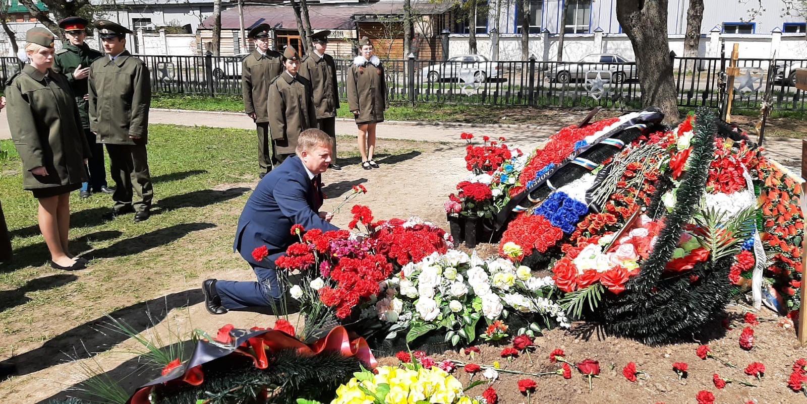 В Курске почтили память земляков, погибших во время спецоперации на Украине