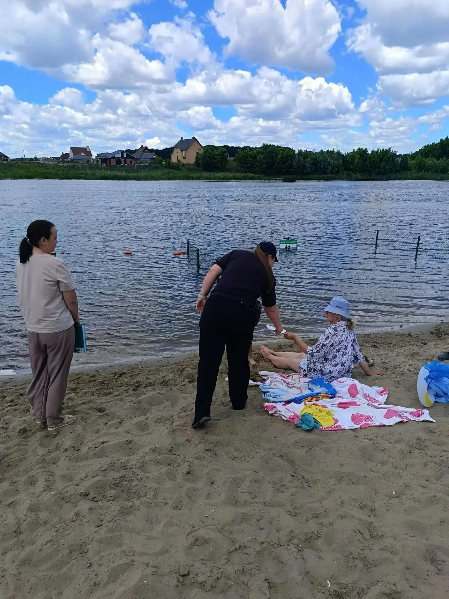 В Курске прошла проверка пляжей для обеспечения безопасности отдыхающих 