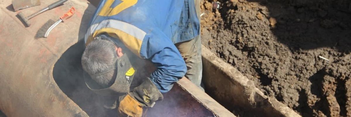 Горячую воду вернут в пять домов в Курске