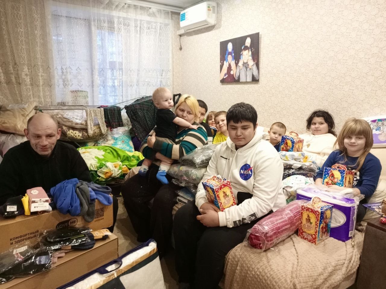 Пострадавшей при пожаре многодетной семье из Курского района окажут помощь