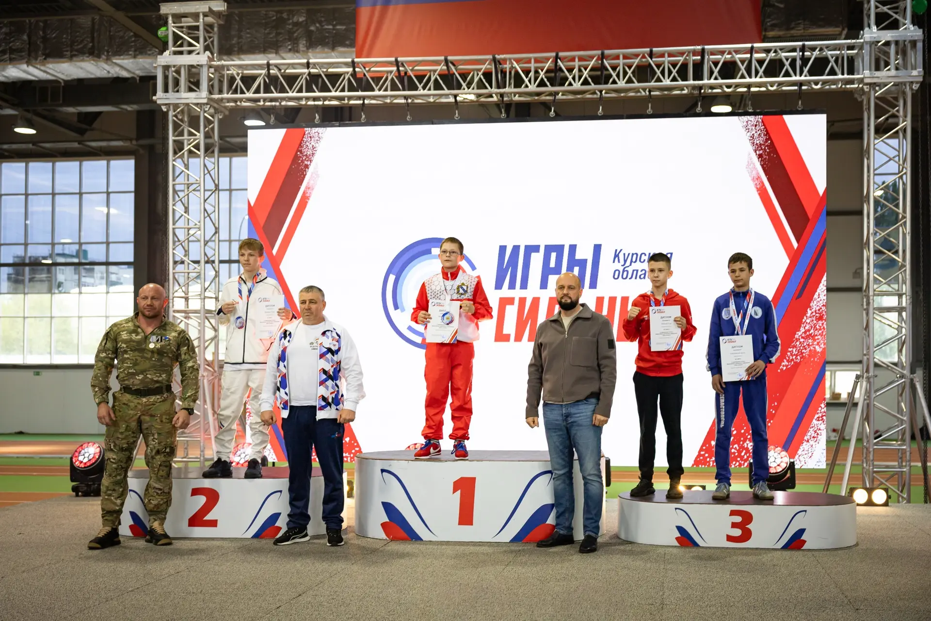 В Курске торжественно закрыли Всероссийские соревнования «Игры сильных»