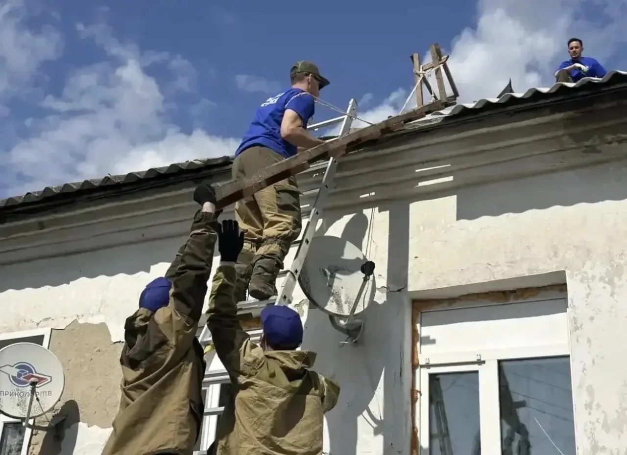 За все время волонтеры лагеря «Курский рубеж» восстановили 184 дома