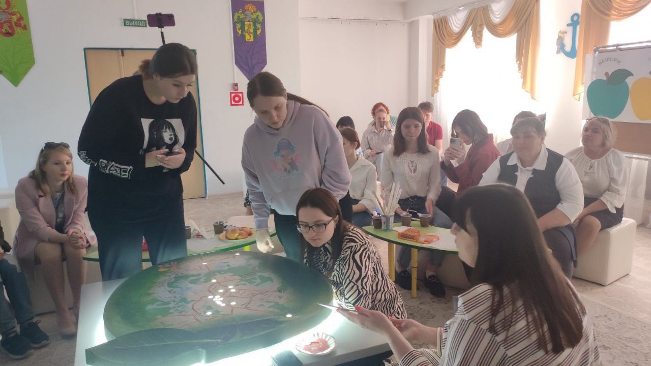 Детские сады Курска представили образовательные мастерские