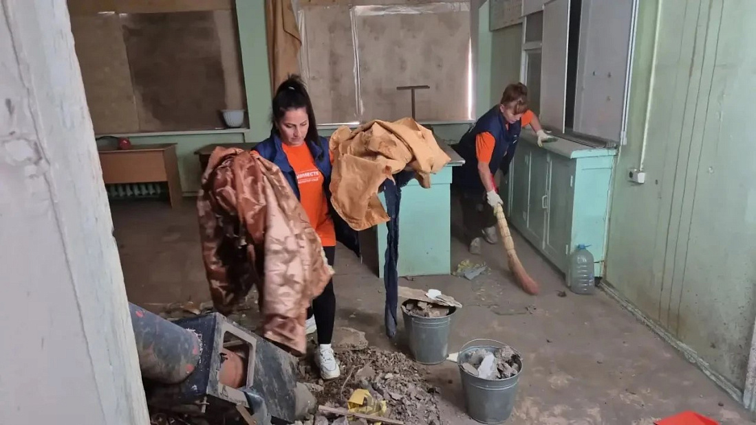 Волонтеры восстановили в курском приграничье 185 домов
