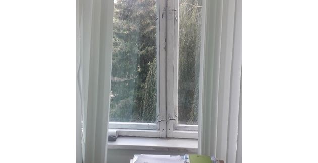 Вышел в окно?