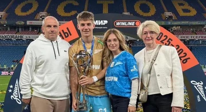 18-летний курянин Даниил Кондаков стал чемпионом России по футболу