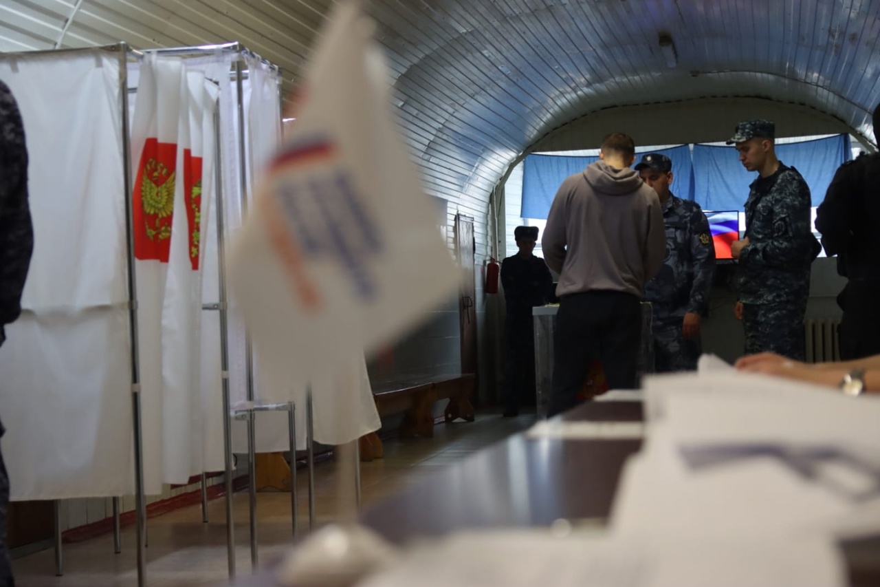 В следственном изоляторе УФСИН России по Курской области провели выборы президента