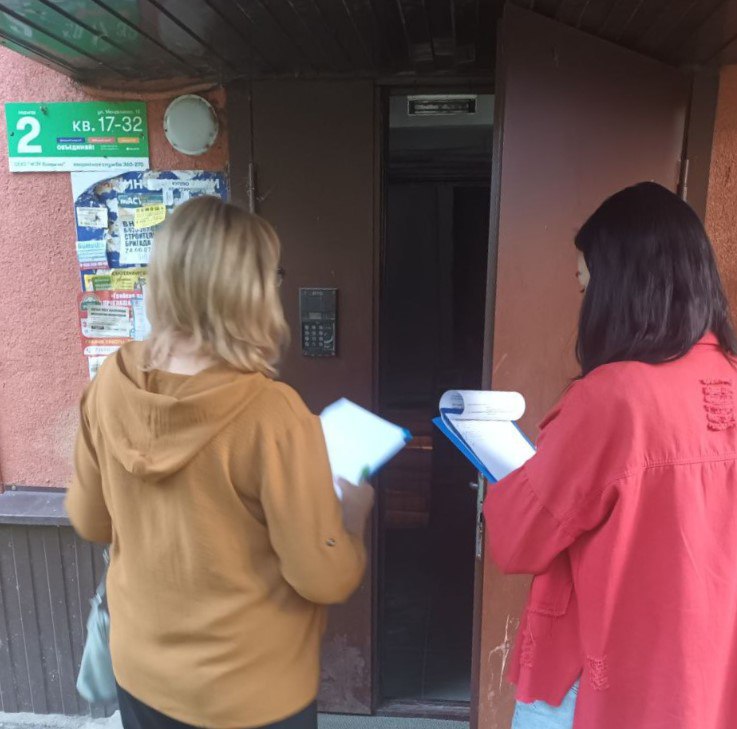 В Курске проверили 17 находящихся в социально опасном положении семей