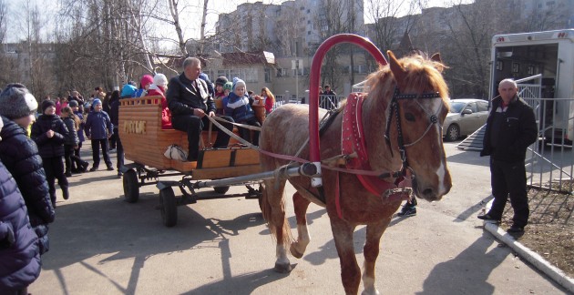 Дождь Масленице не помеха