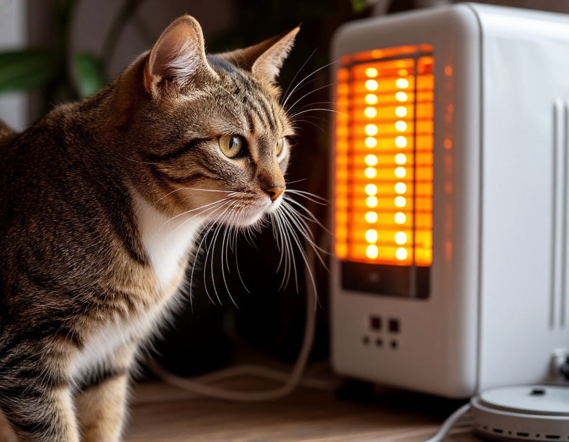 Курянам напомнили правила использования обогревателя