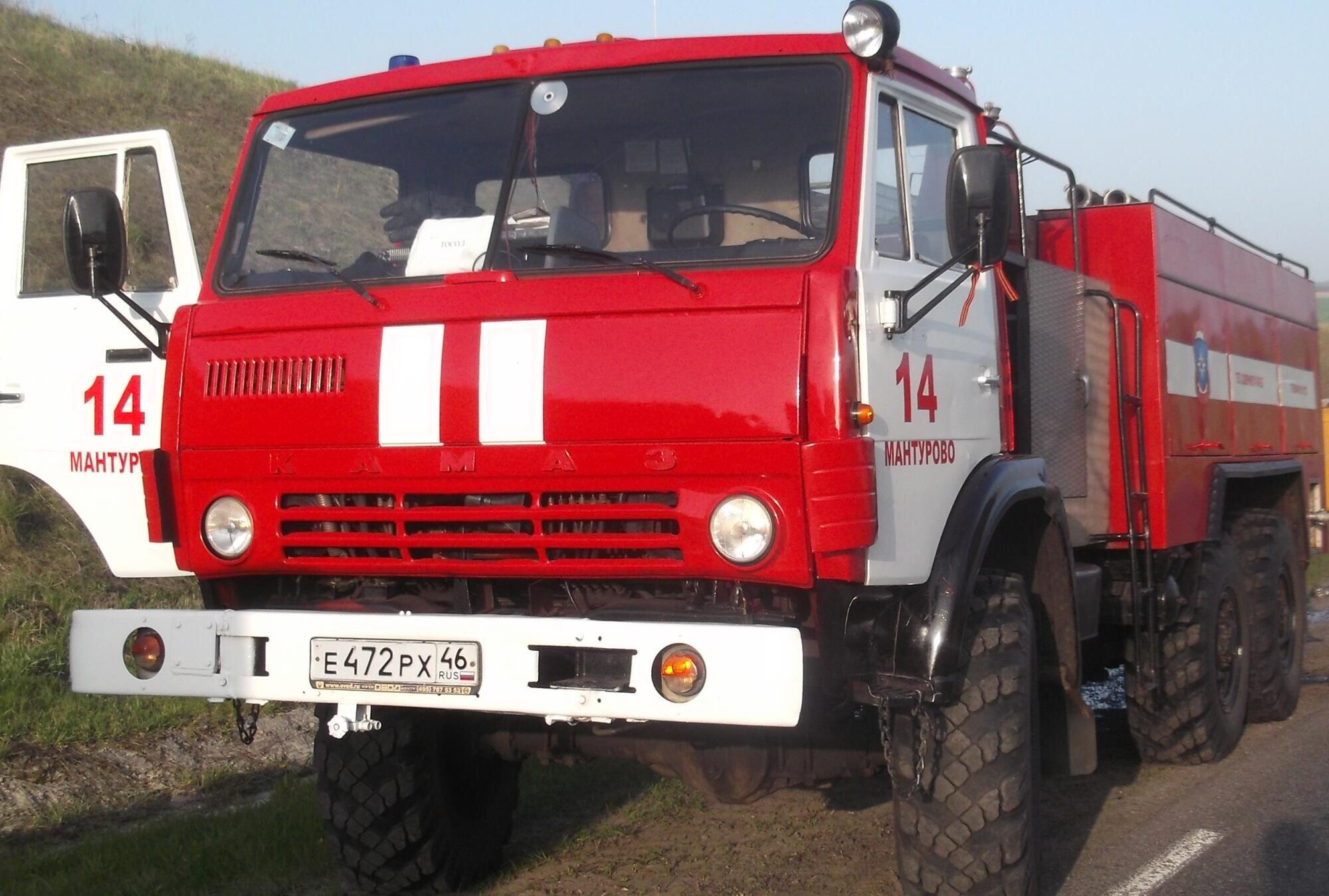 В Курской области огонь унес две жизни