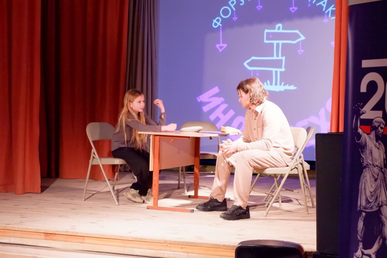 В Курске прошел спектакль  антинаркотической направленности 