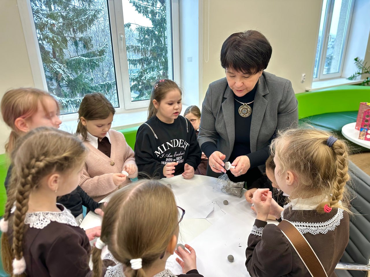 Школьники посетити Курский государственный аграрный университет 