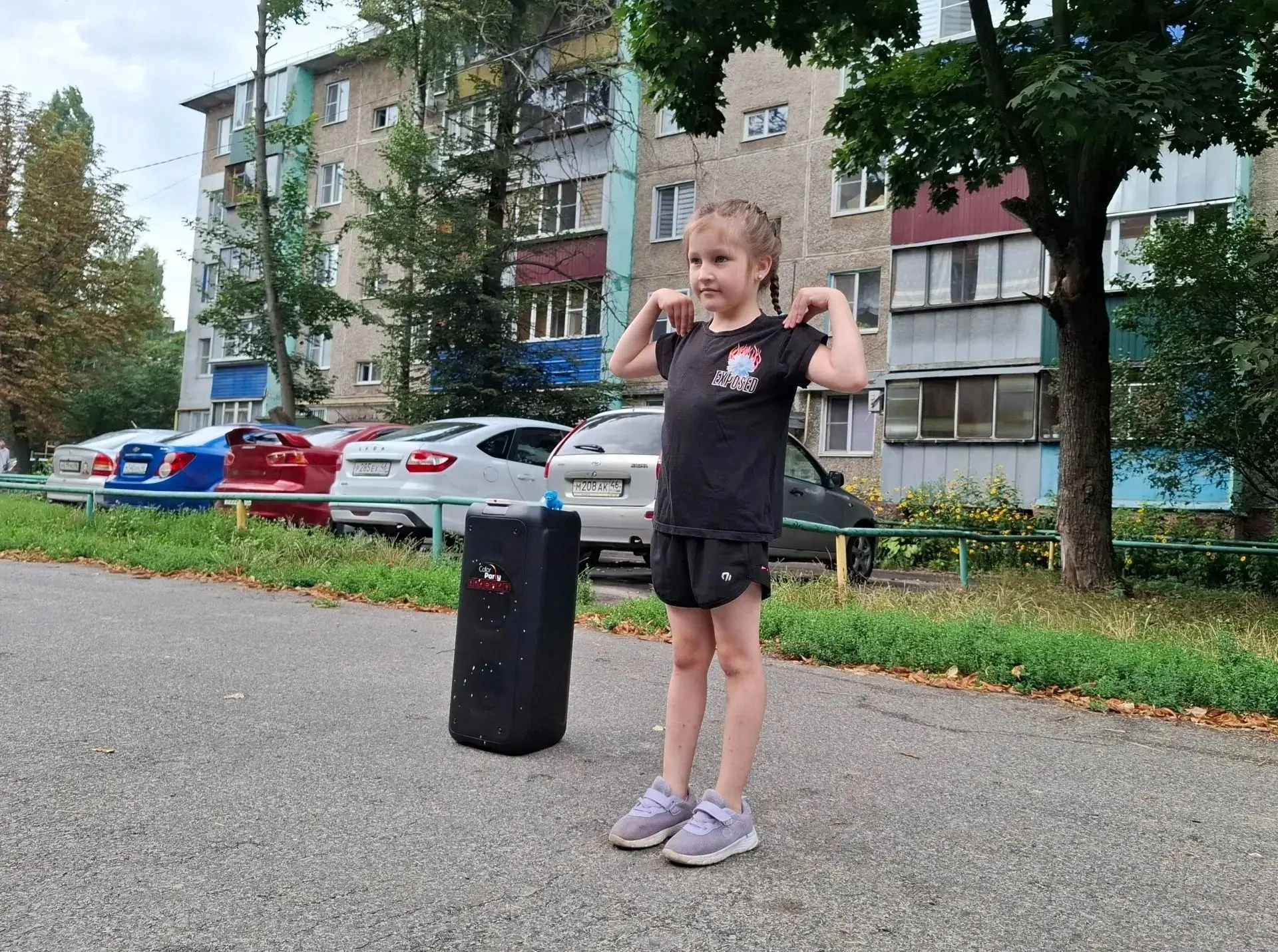 Соседи, выходите на зарядку!