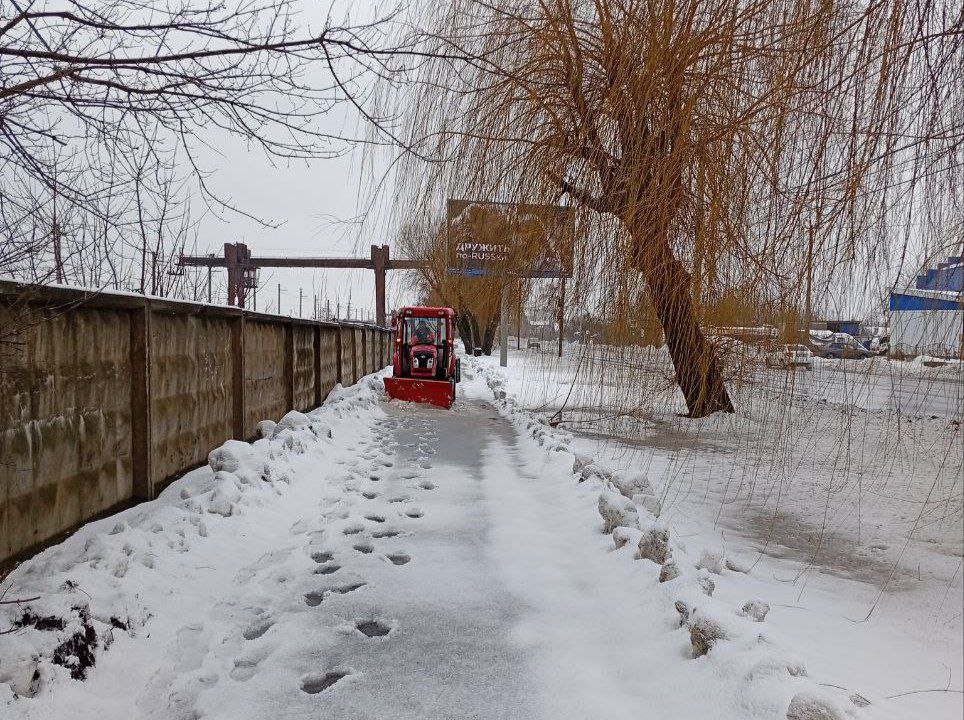 Курские дорожники уделяют внимание участкам для пешеходов