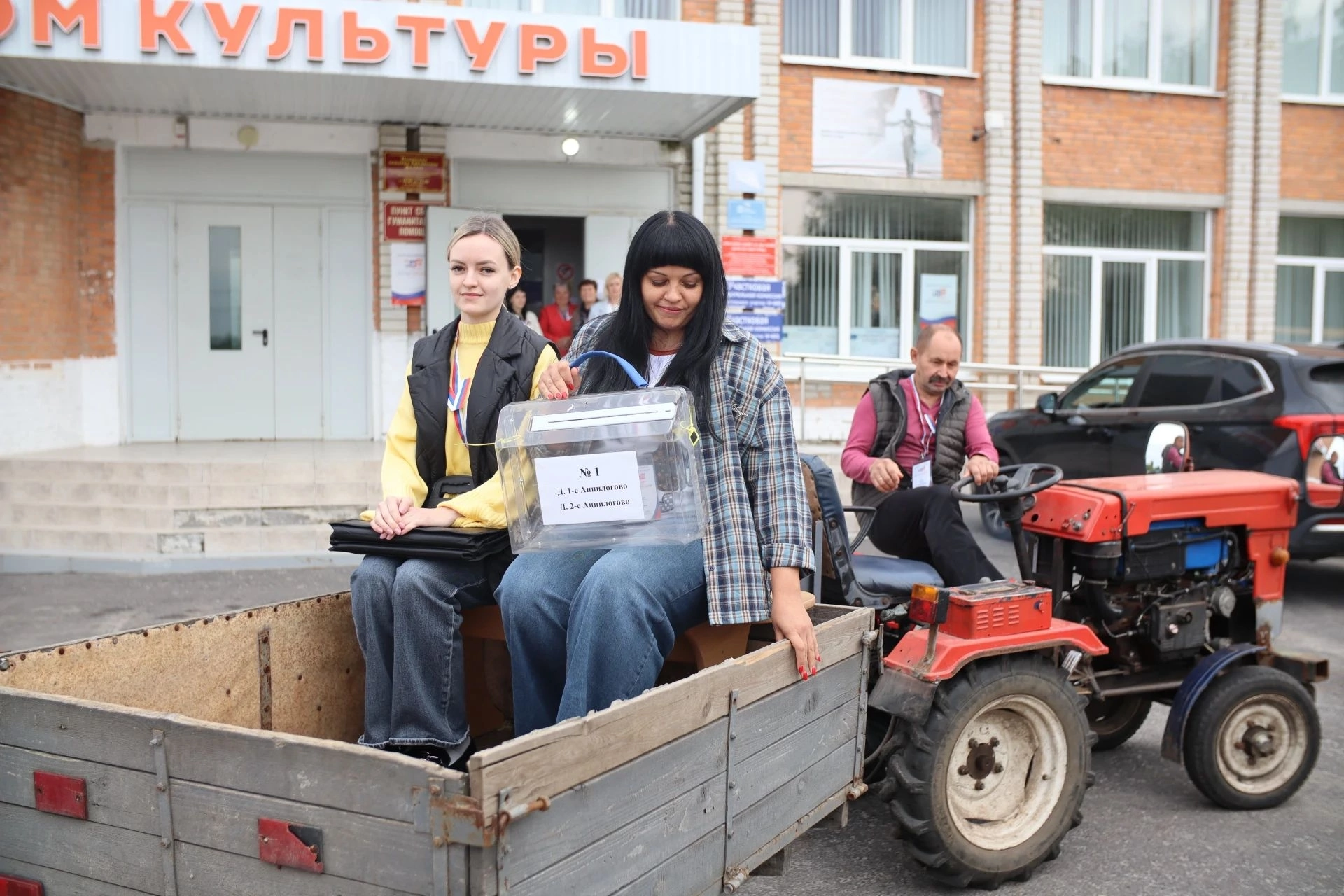 В Курском районе провели надомное голосование