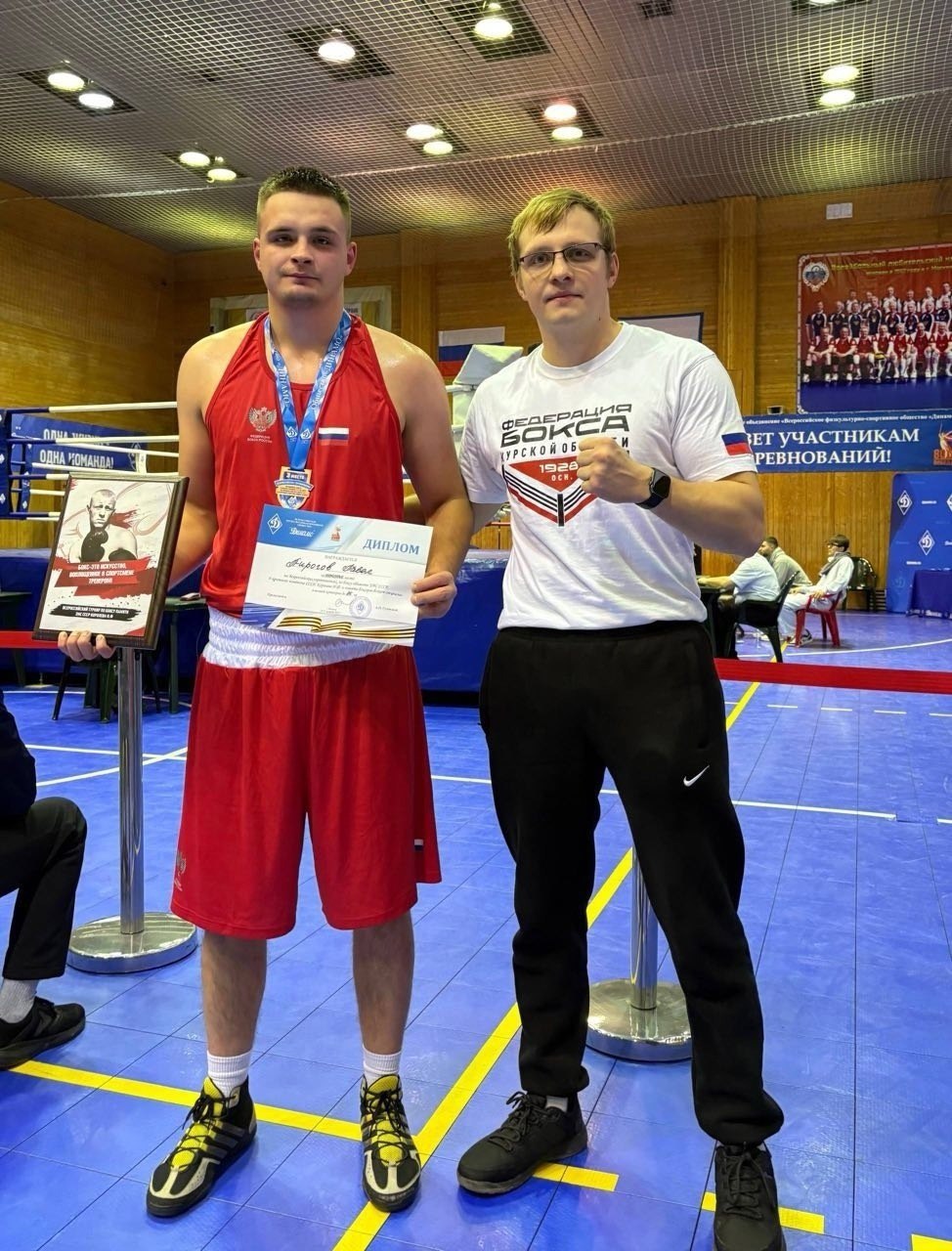 Курский боксёр Павел Пирогов завоевал бронзу на престижных всероссийских соревнованиях в Москве