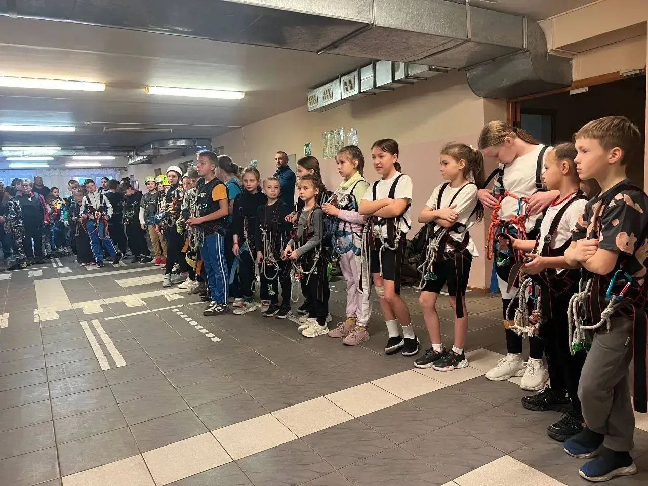 Курские школьники соревновались в спортивном туризме