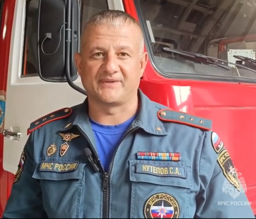 Курский пожарный помог спасти тонущего мужчину на Ермошкином озере 20 июля