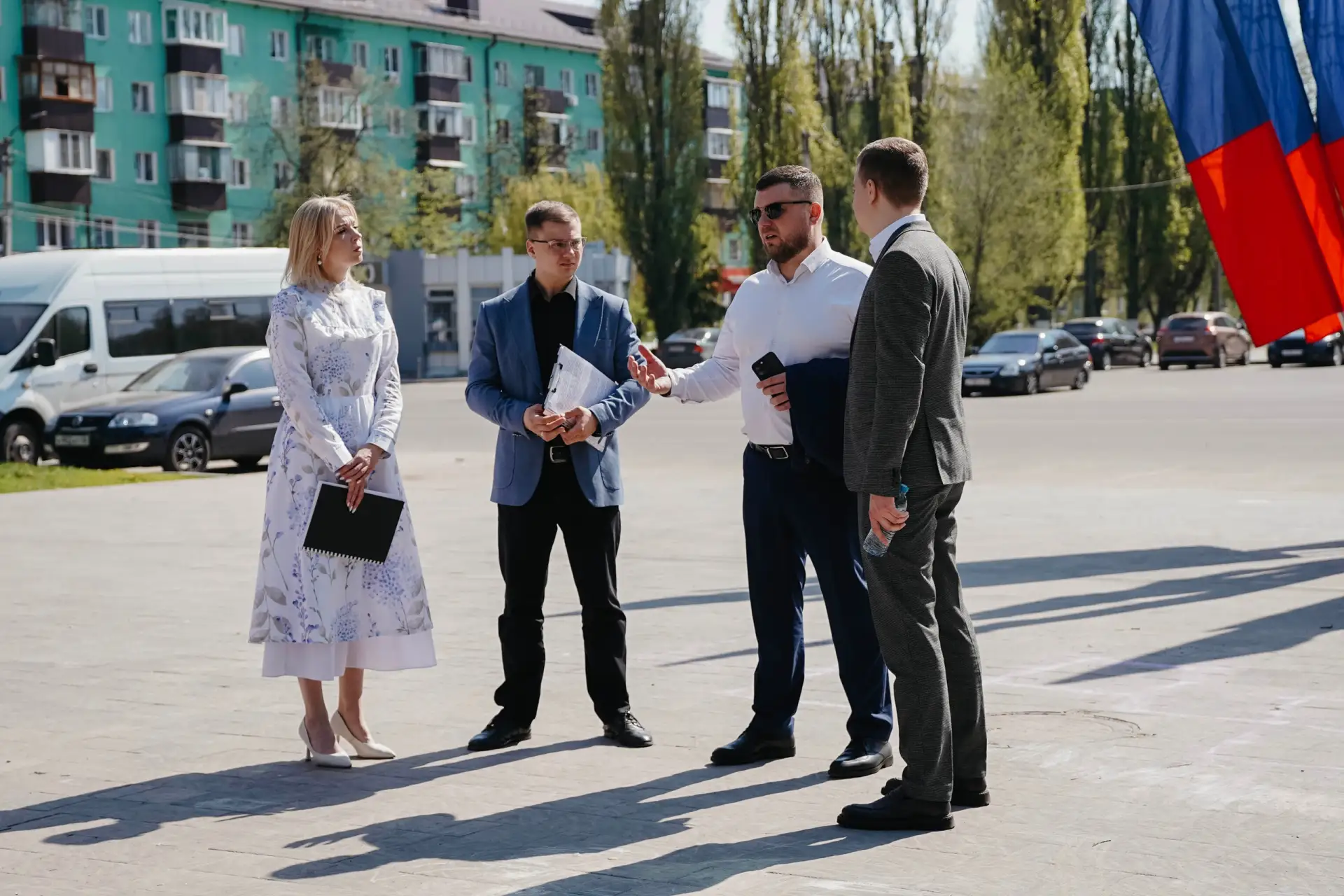 Парк у Дворца молодёжи в Курске готовят к открытию