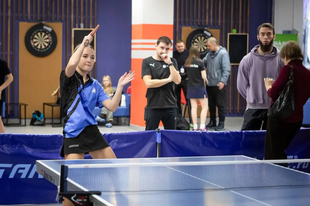 В Курске стартовал первый городской чемпионат по настольному теннису среди школьников