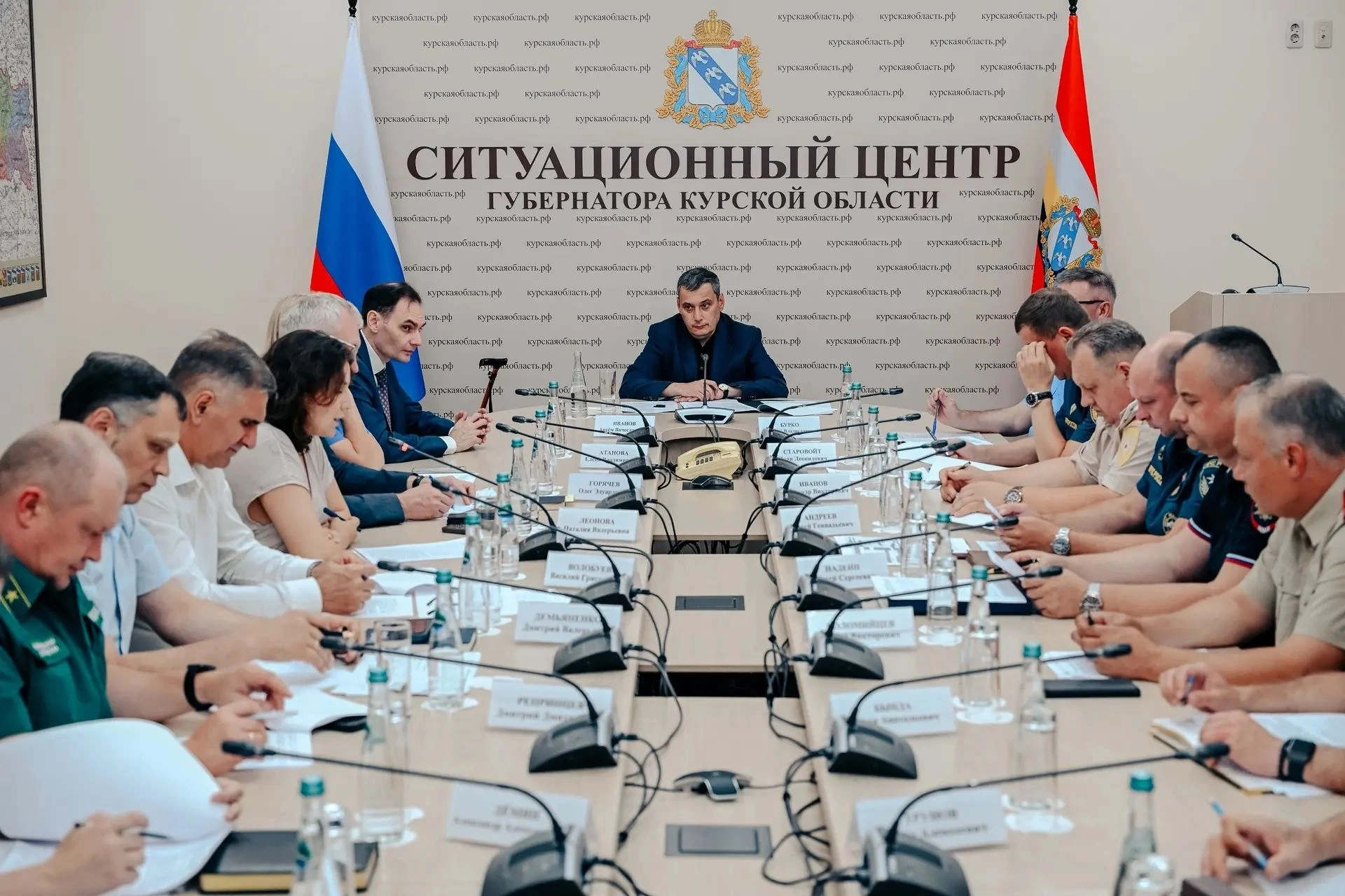 В Курске на заседании комиссии обсудили подготовку к учебному году и отопительному сезону