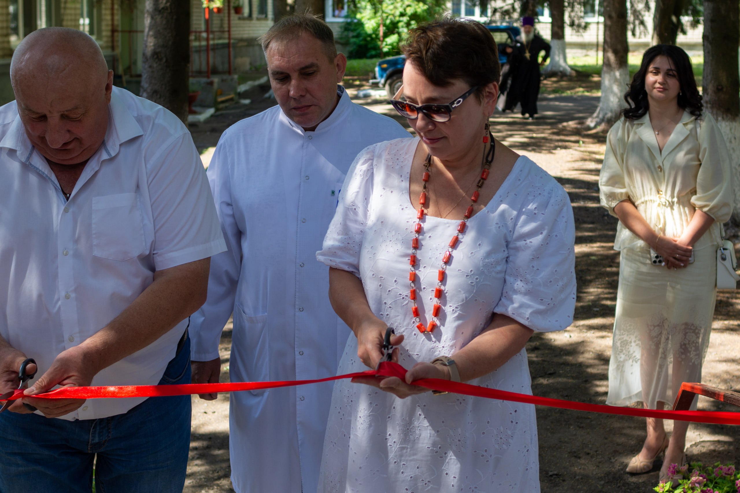 В Курской области в поселке Солнцево открылось новое паллиативное отделение