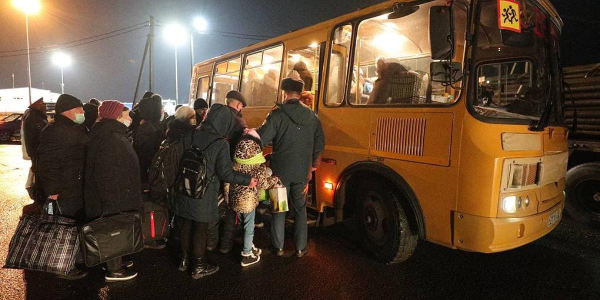 В Курской области введен режим ЧС в связи с прибытием беженцев из Донбасса