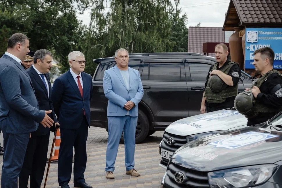 Александр Хинштейн ознакомился с тем, как работает центр ЧОП «Курск без опасности»