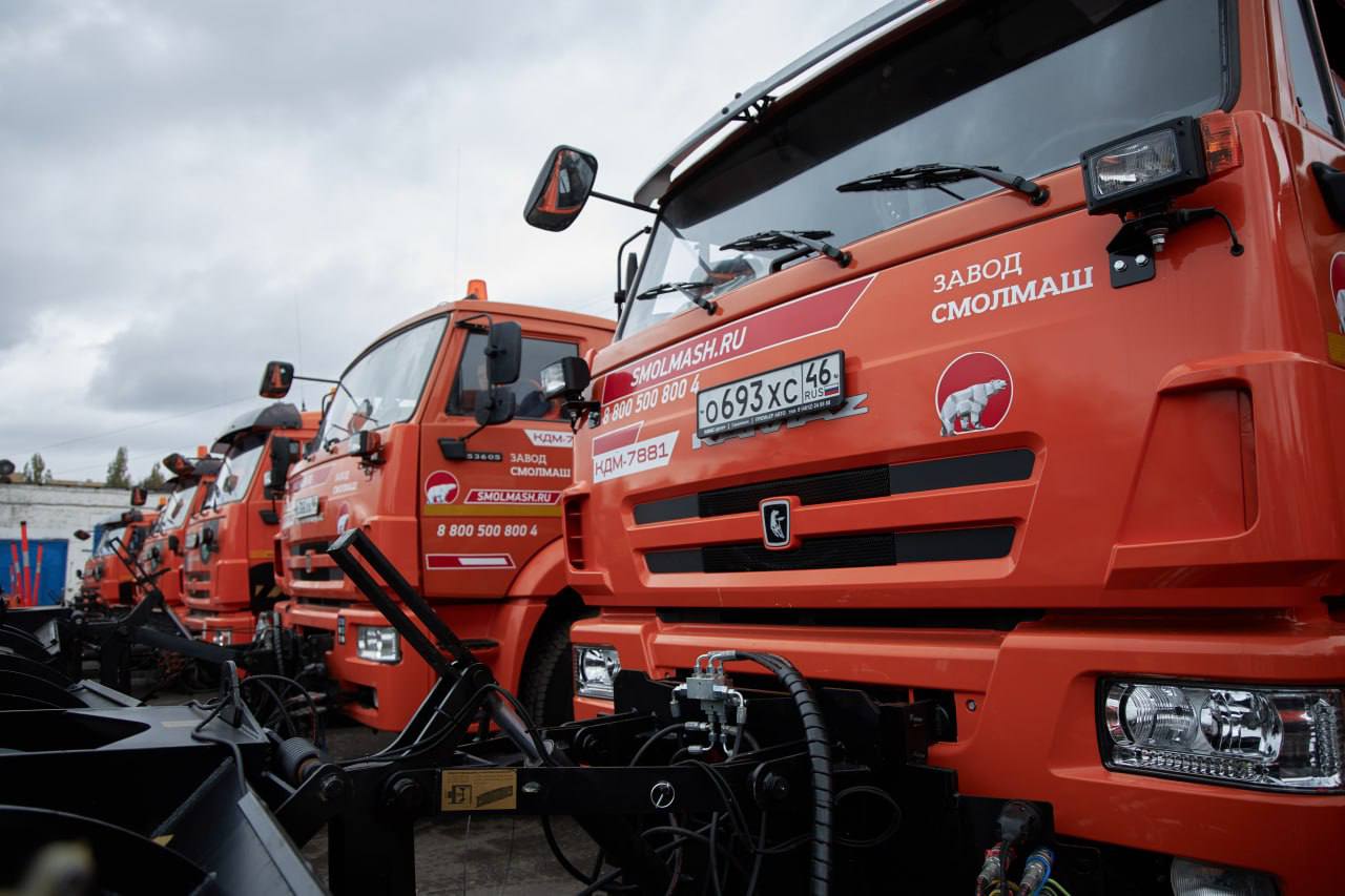 В «Курскавтодор» за неделю поступило 23 жалобы на уборку снега с региональных дорог