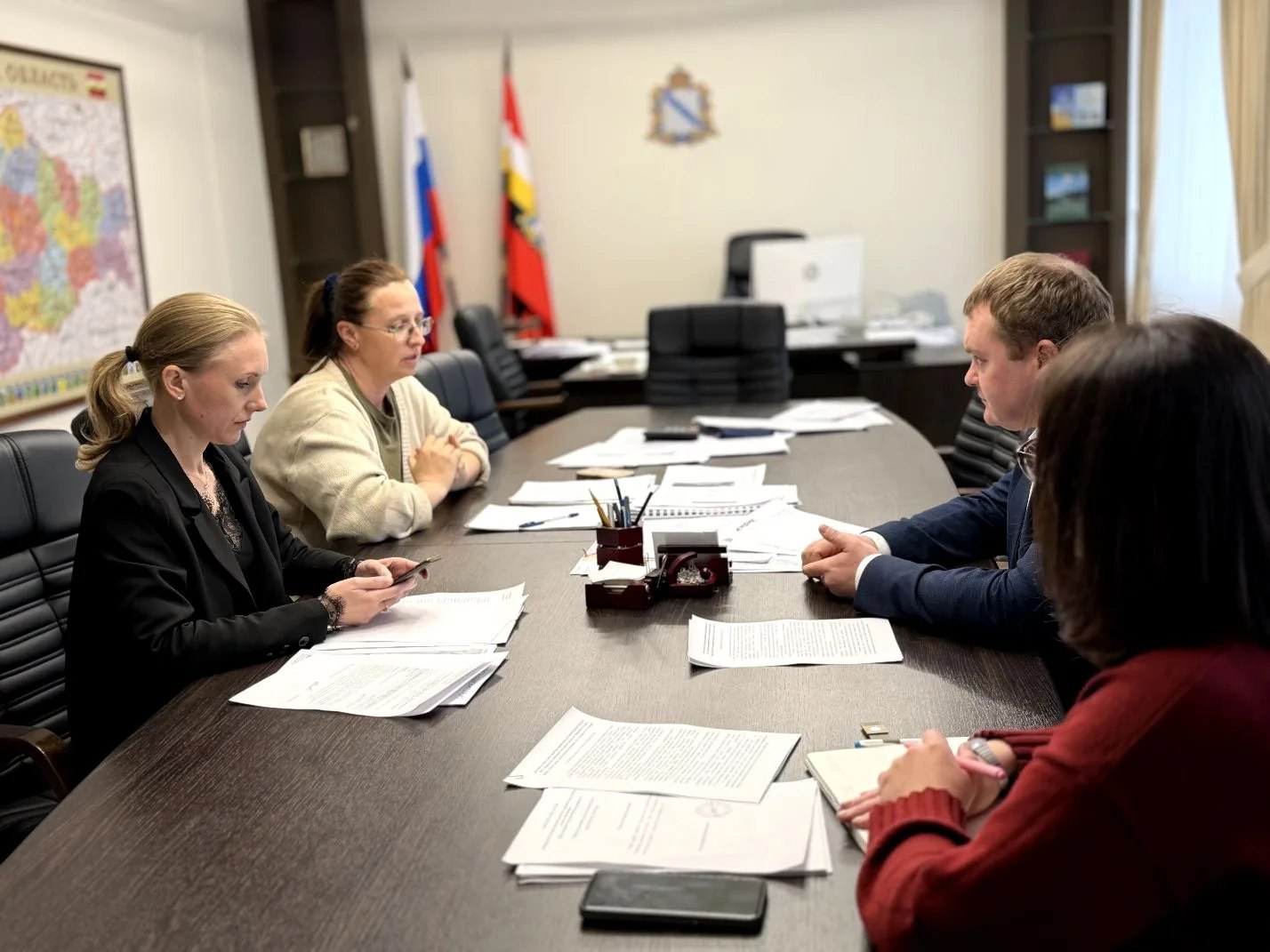 В Курске прошла встреча по обсуждению озеленения города и улучшения условий для жителей