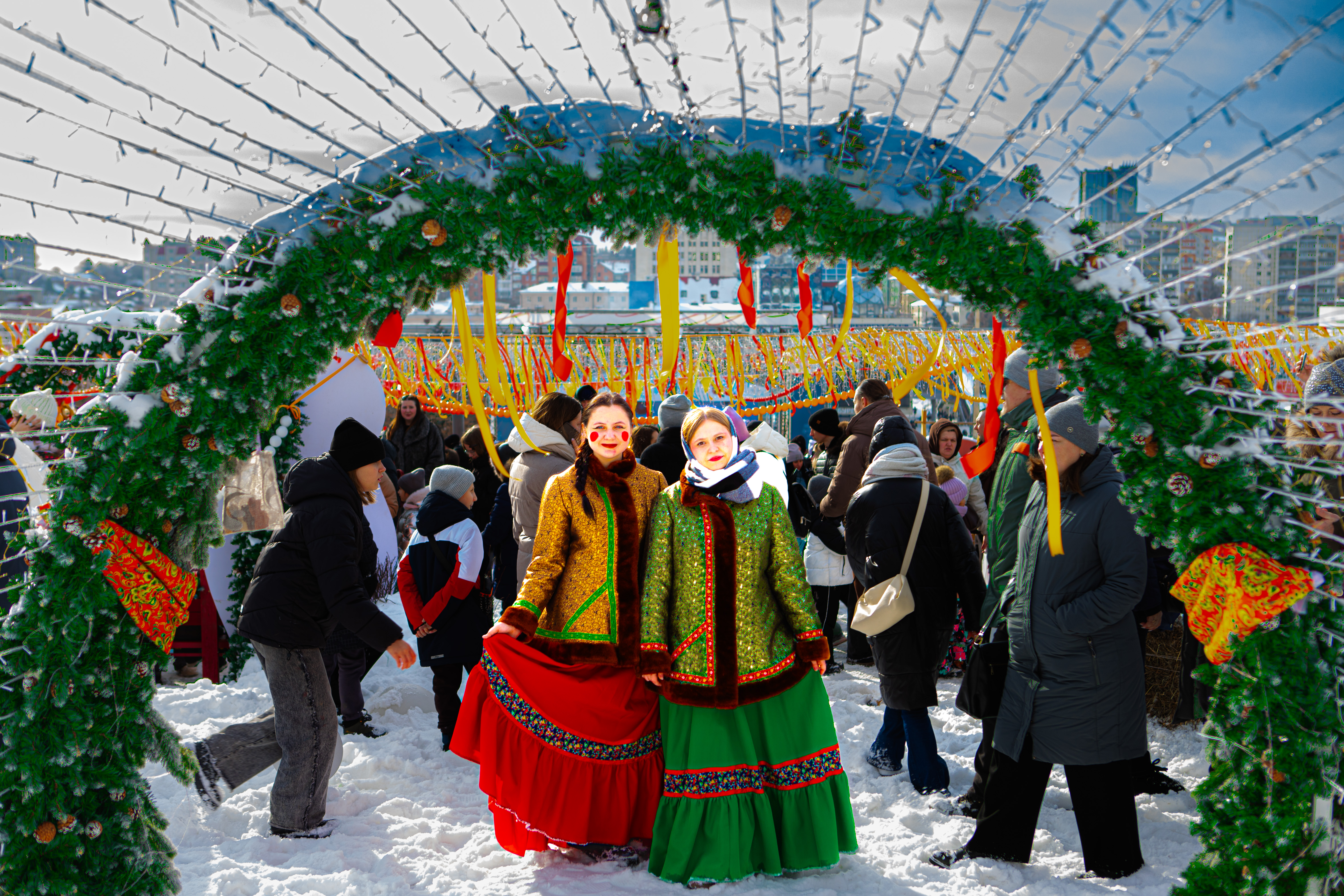 Куряне на Полугоре отпраздновали Масленицу