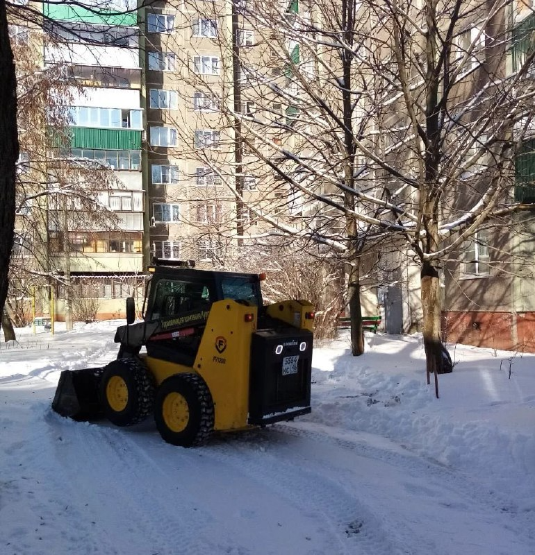 В Курске проверили более 40 дворов на соблюдение правил зимнего благоустройства