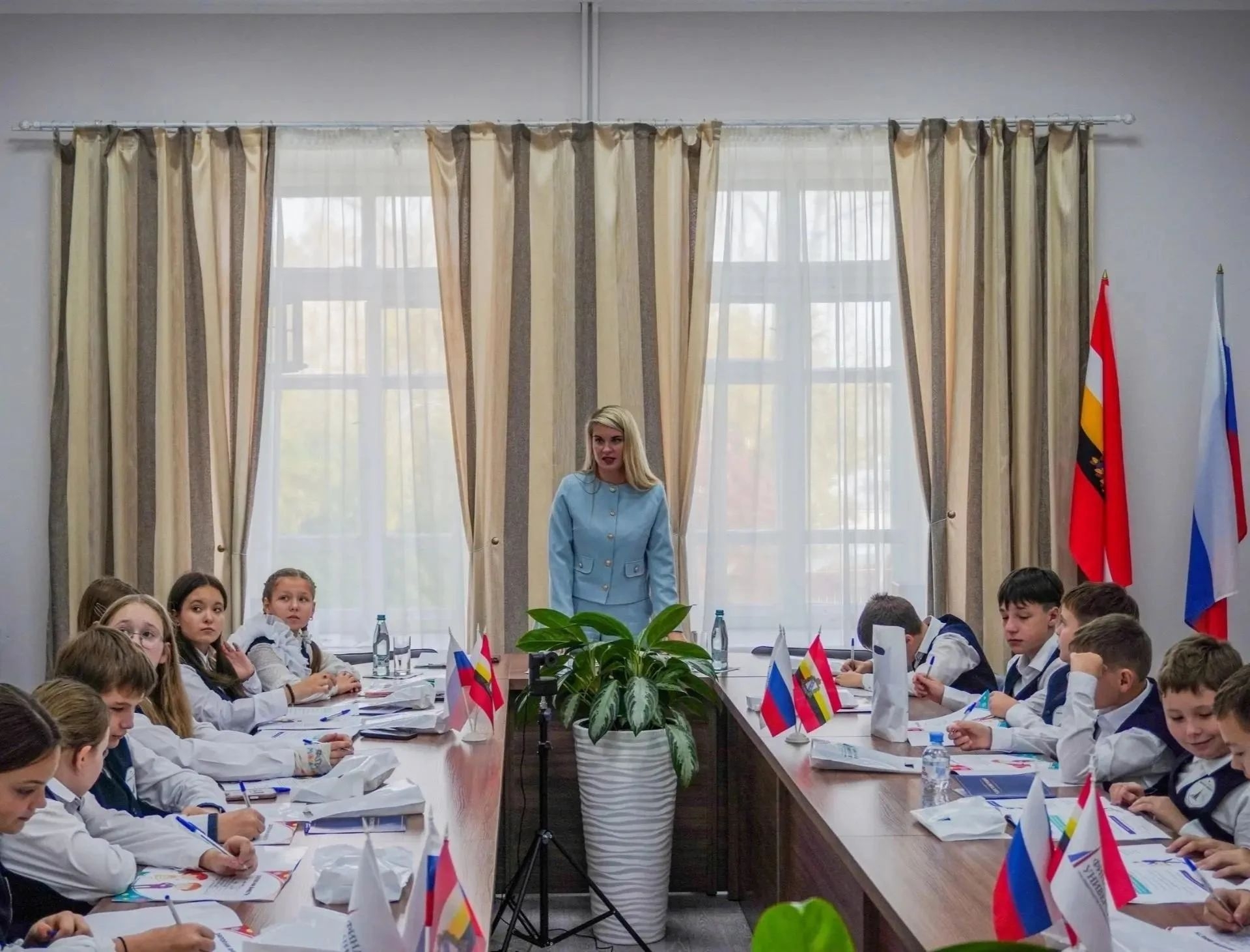 В Курске появился первый в стране профильный бизнес-класс для школьников