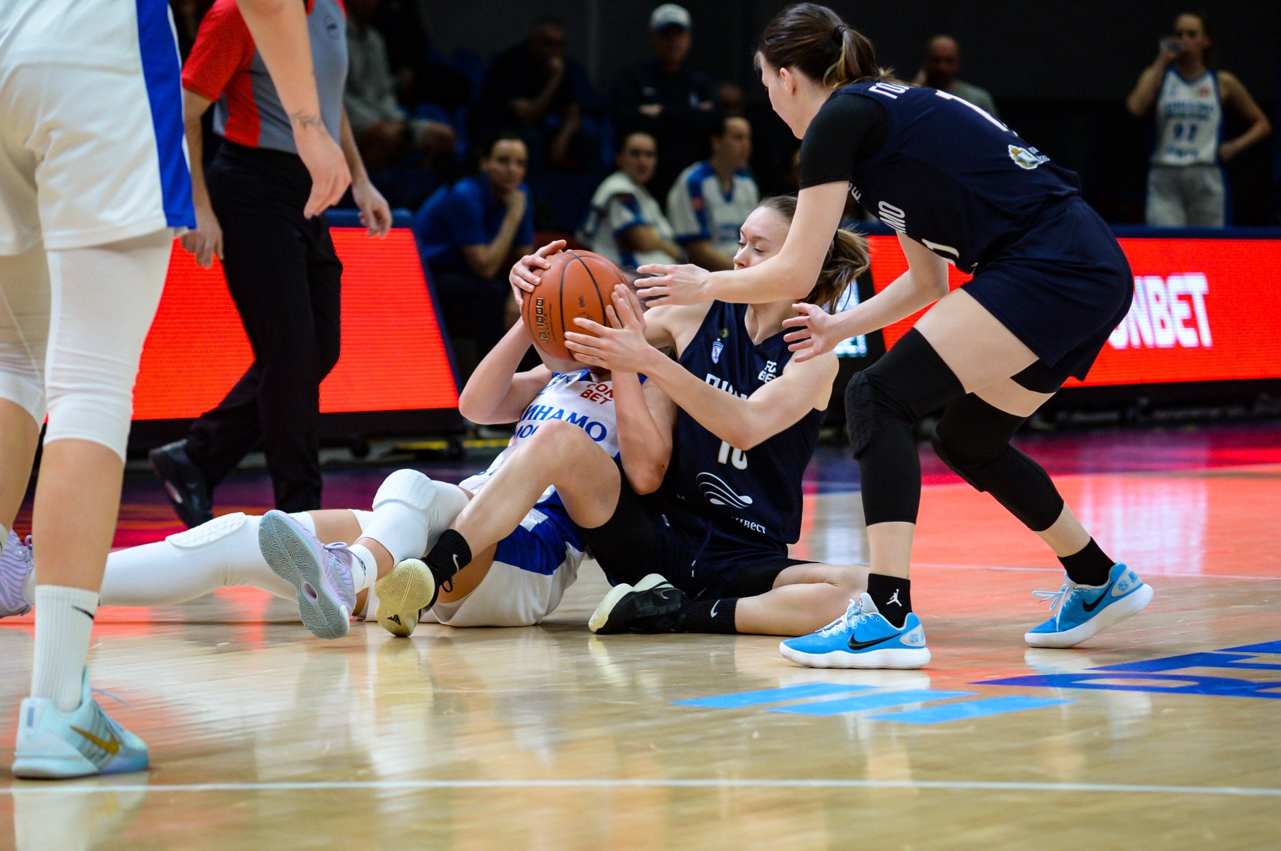 Курские баскетболисты «Динамо» и «Русичи» начали 2026 год с побед